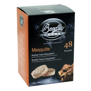 Bradley Smoker Udící briketky Mesquite - 48ks - Supergrily.cz