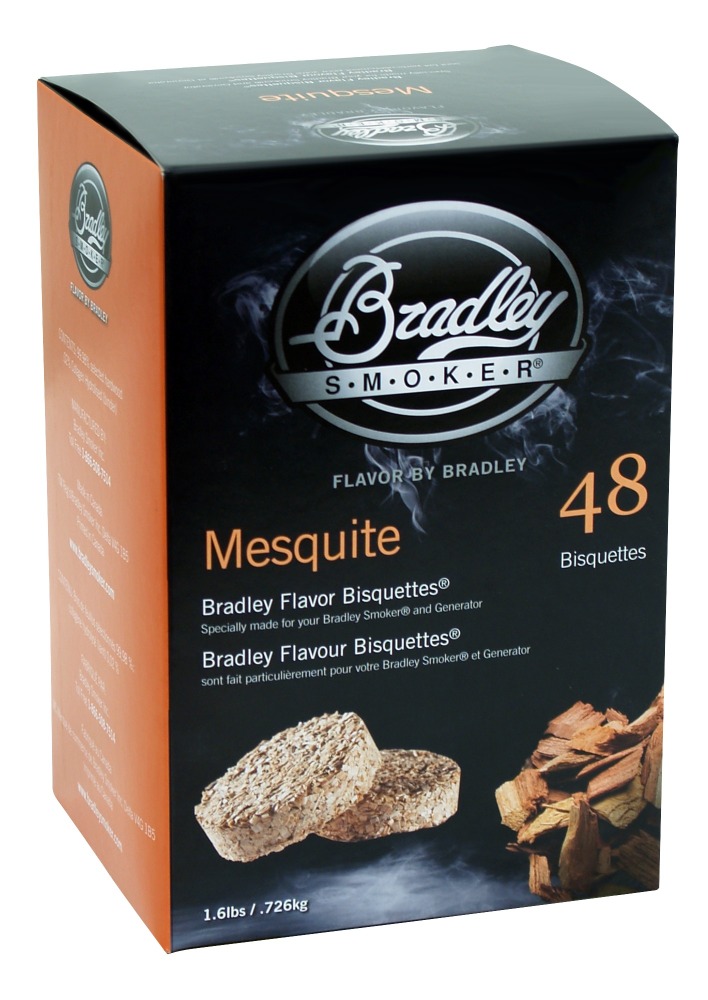 Bradley Smoker Udící briketky Mesquite - 48ks - Supergrily.cz