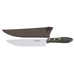 Tramontina Churrasco Velký porcovací nůž - hnědé dřevo