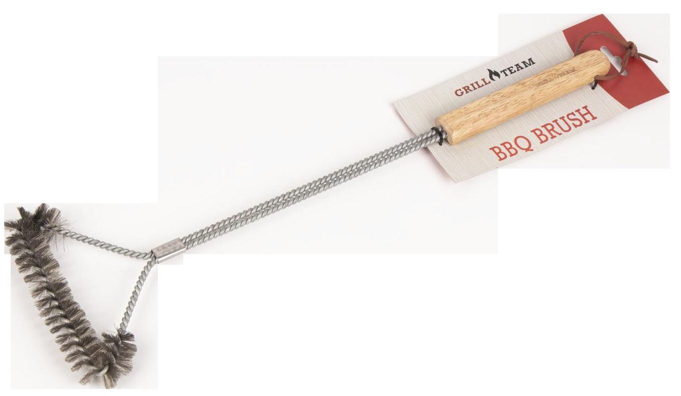 Dlouhý grilovací kartáč GrillTeam - Supergrily.cz Dlouhý grilovací kartáč GrillTeam - Supergrily.cz