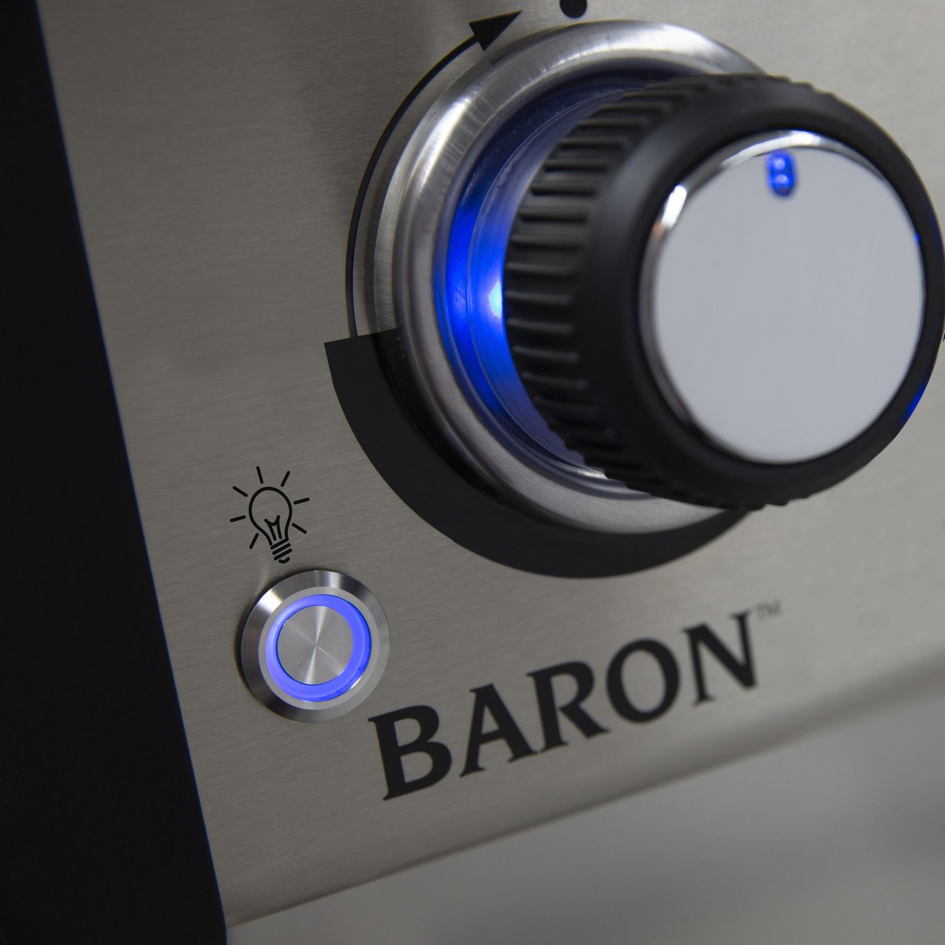 plynový gril Broil King Baron 490 - ovládací prvky