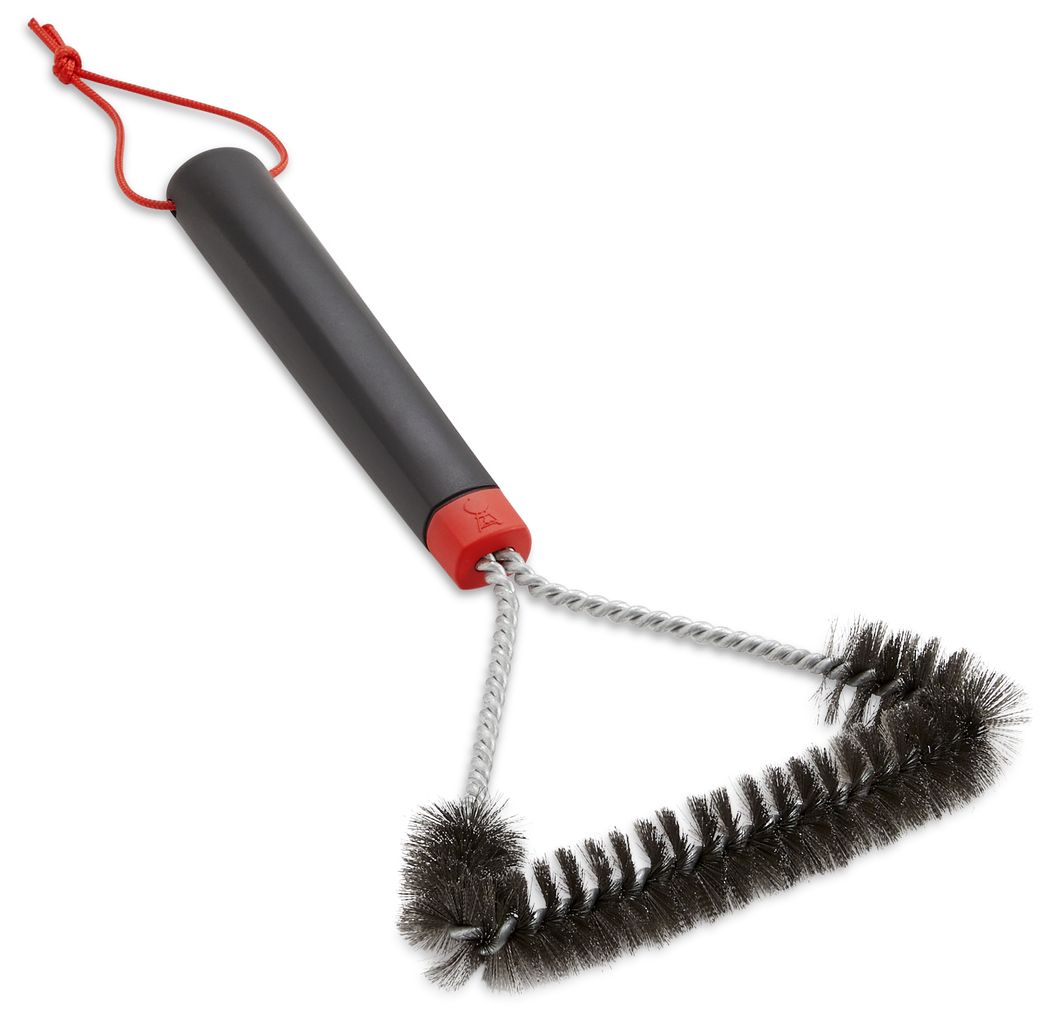 Weber třístranný kartáč na čištění roštů 30 cm - Supergrily.cz Weber třístranný kartáč na čištění roštů 30 cm - Supergrily.cz