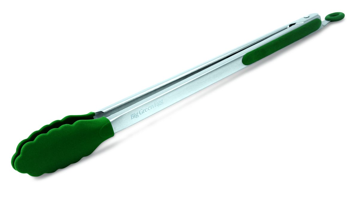 Nerezové kleště Big Green Egg se silikonovým povrchem 40 cm - Supergrily.cz Nerezové kleště Big Green Egg se silikonovým povrchem 40 cm - Supergrily.cz