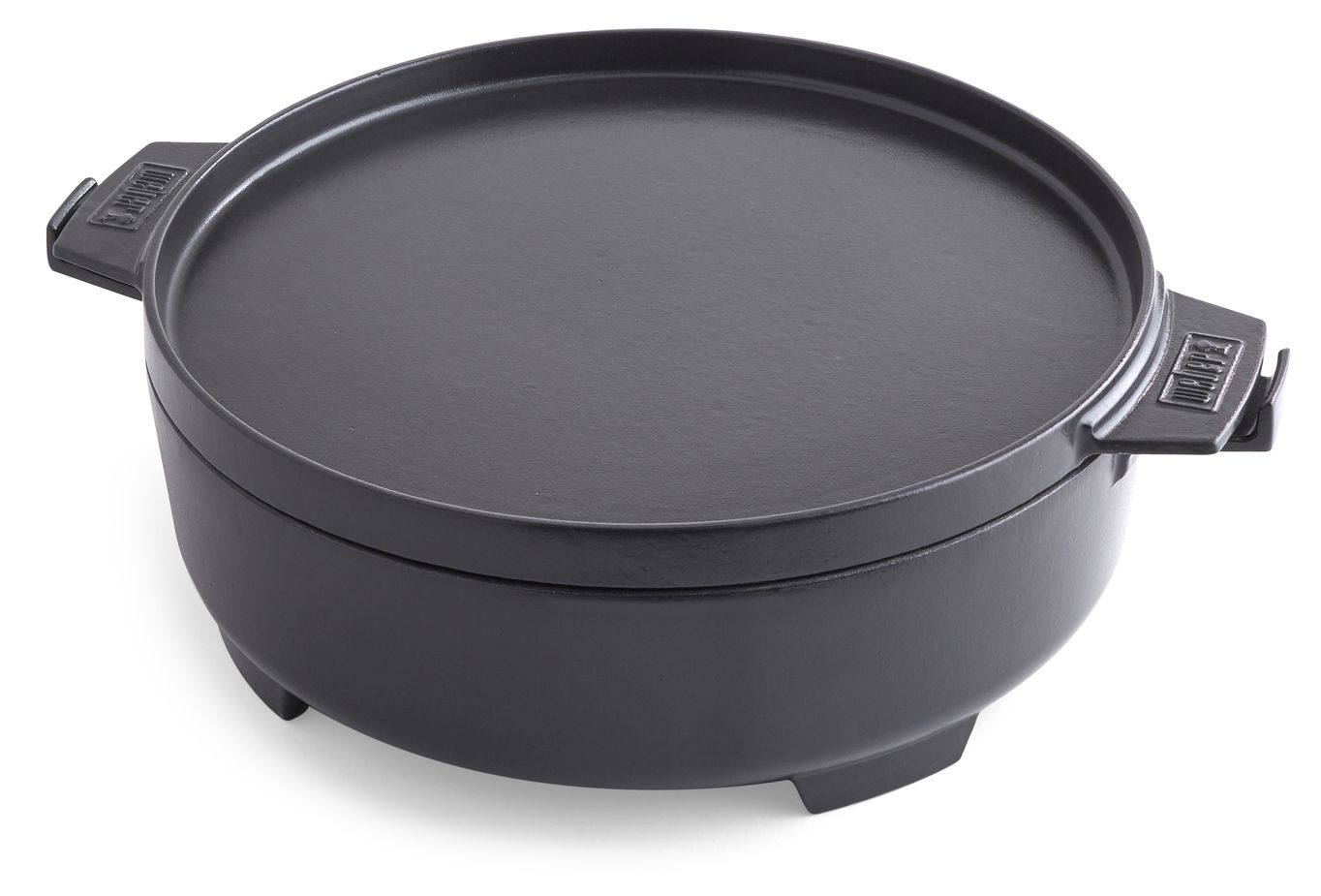 Weber litinový hrnec 2 v 1 - Supergrily.cz Weber litinový hrnec 2 v 1 - Supergrily.cz