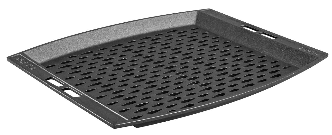 Litinový děrovaný grilovací plech Lodge 38 x 30 cm - Supergrily.cz Litinový děrovaný grilovací plech Lodge 38 x 30 cm - Supergrily.cz