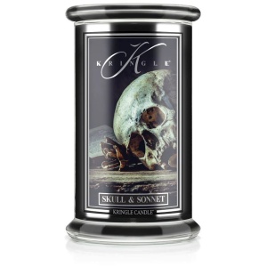 Vonná svíčka Kringle Candle Skull & Sonnet