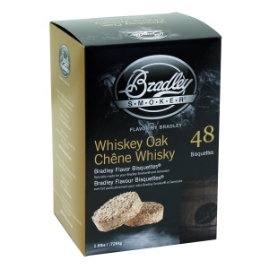 Bradley Smoker Udící briketky Whisky Oak - 48ks - Supergrily.cz