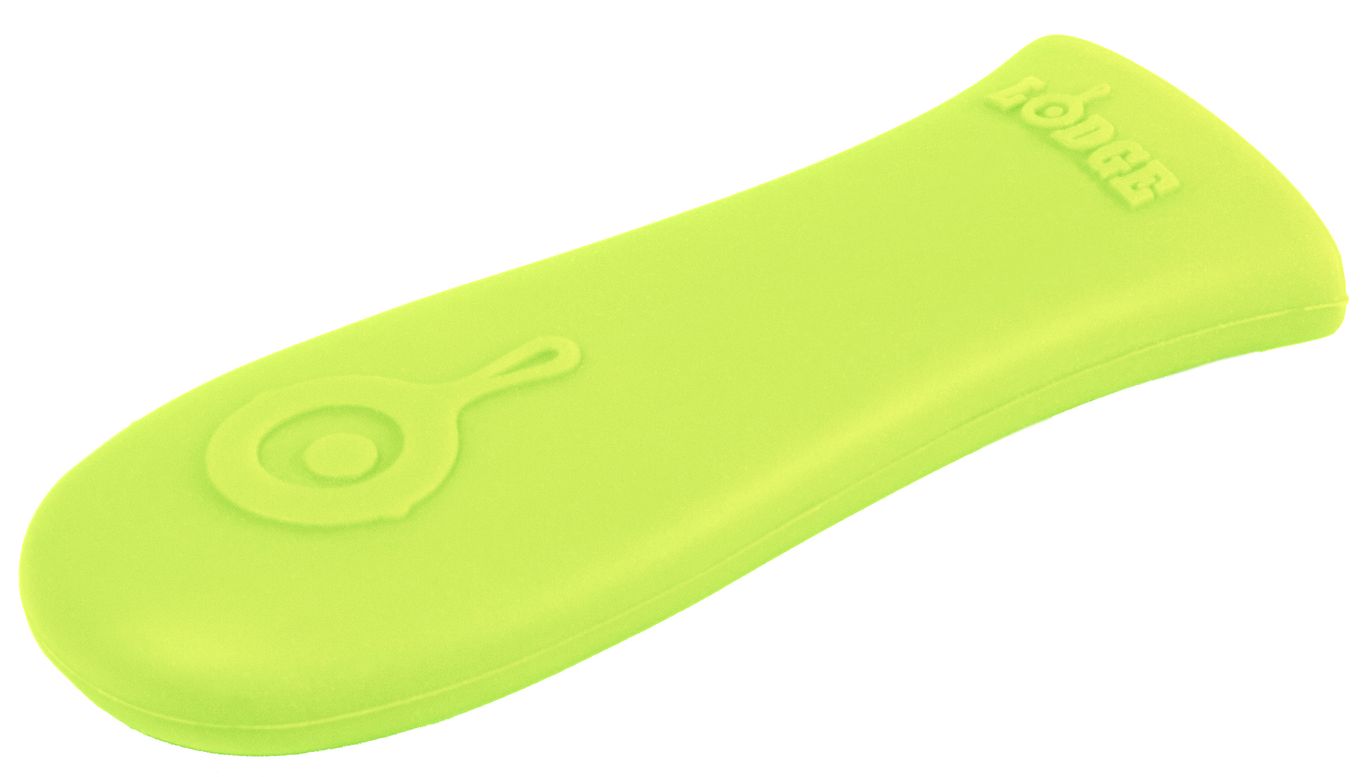 Zelený ochranný silikonový návlek na rukojeť litinové pánve Lodge - Supergrily.cz Zelený ochranný silikonový návlek na rukojeť litinové pánve Lodge - Supergrily.cz