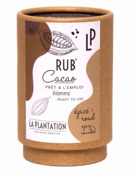 La Plantation Cacao rub - grilovací koření 50g tubus - Supergrily.cz La Plantation Cacao rub - grilovací koření 50g tubus - Supergrily.cz