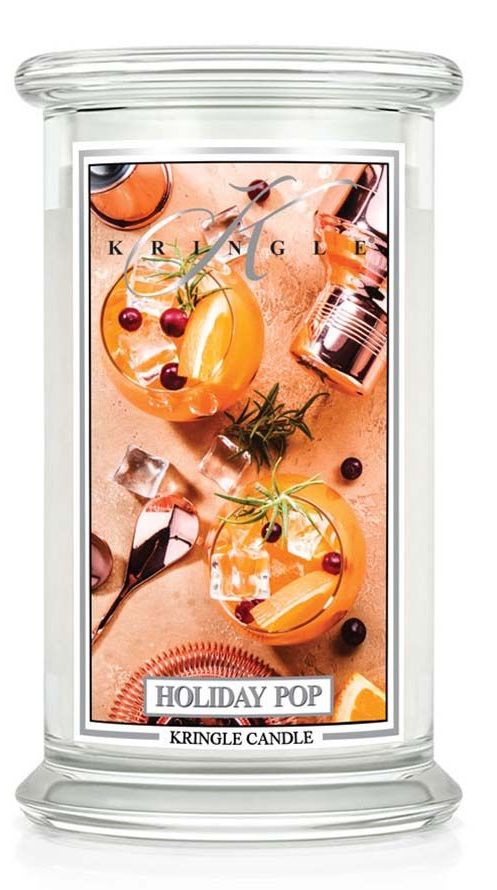 Vonná svíčka Kringle Candle Holiday Pop Vonná svíčka Kringle Candle Holiday Pop