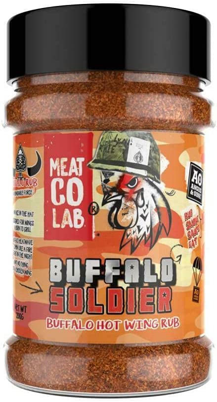 Grilovací koření Angus & Oink Buffalo Soldier 200 g - Supergrily.cz Grilovací koření Angus & Oink Buffalo Soldier 200 g - Supergrily.cz