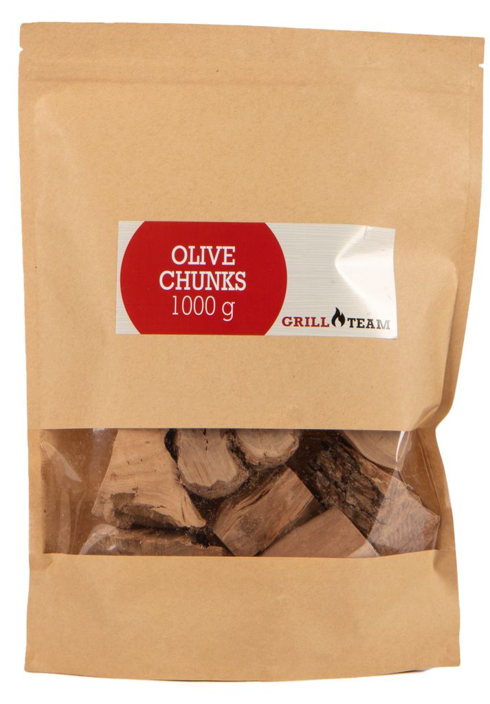 GrillTeam Dřevěné olivové špalíky