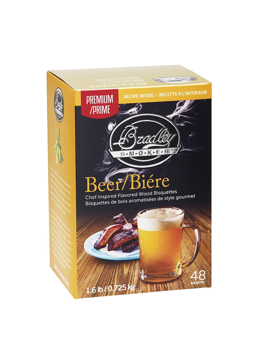 Bradley Smoker Udící briketky Premium Beer - 48ks - Supergrily.cz Bradley Smoker Udící briketky Premium Beer - 48ks - Supergrily.cz