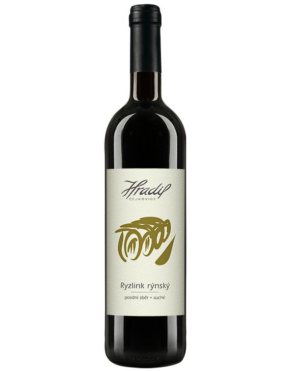 Vinařství Hradil Víno Hradil Ryzlink Rýnský - pozdní sběr 2022 - Supergrily.cz