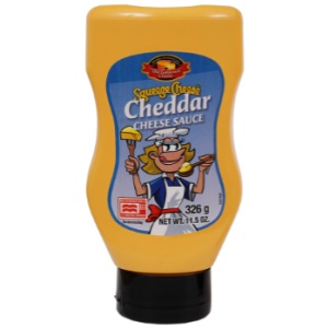 Cheddar Squeeze Cheese - Supergrily.cz