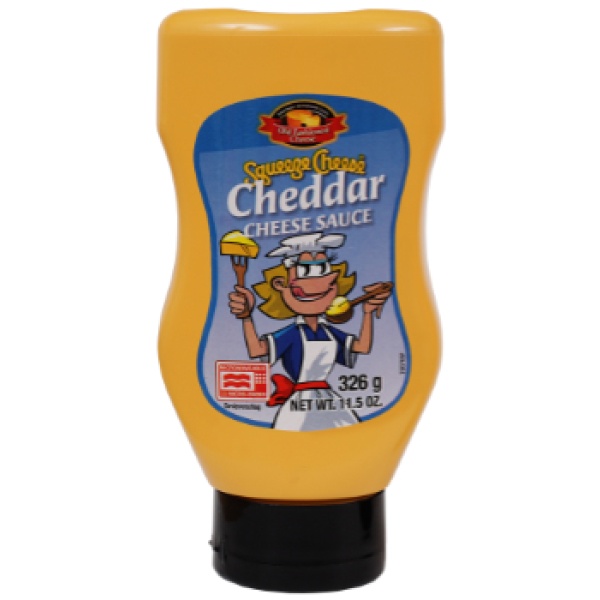 Cheddar Squeeze Cheese - Supergrily.cz