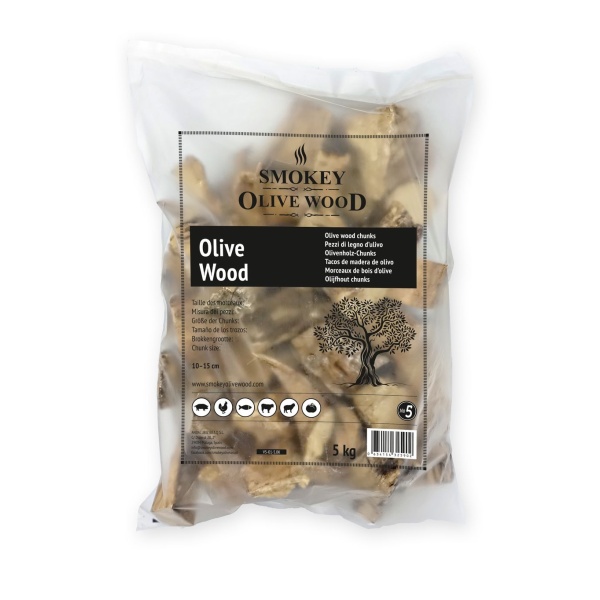 Smokey Olive Wood Špalíky k zauzování ze dřeva olivovníku Hmotnost: 5 kg - Supergrily.cz