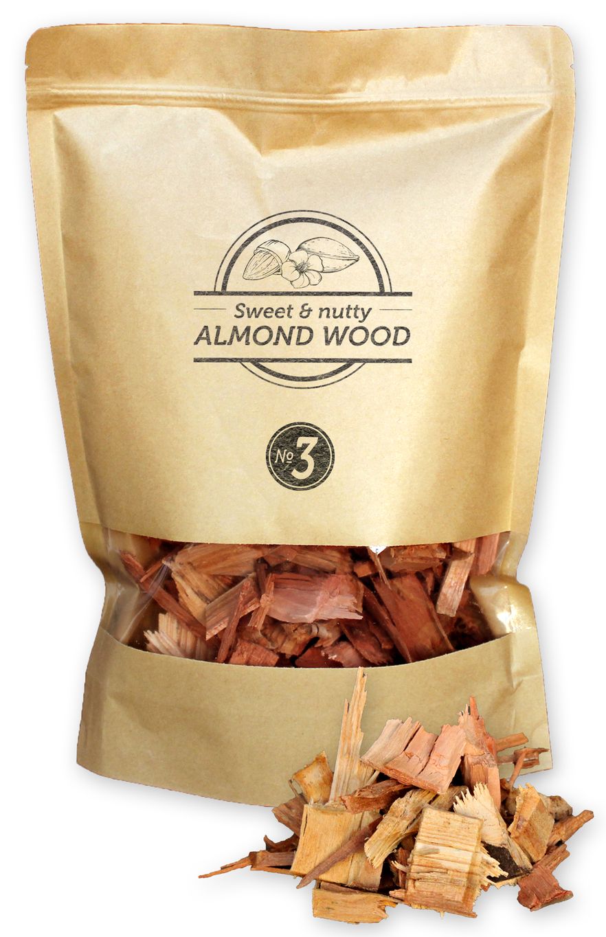 Dřevěné lupínky Smokey Olive Wood z mandlovníku - Supergrily.cz Dřevěné lupínky Smokey Olive Wood z mandlovníku - Supergrily.cz