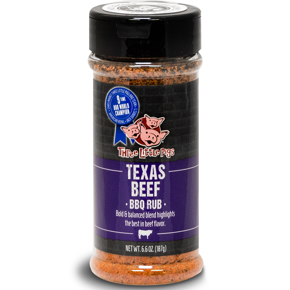 BBQ koření Three Little Pigs Texas Beef BBQ koření Three Little Pigs Texas Beef