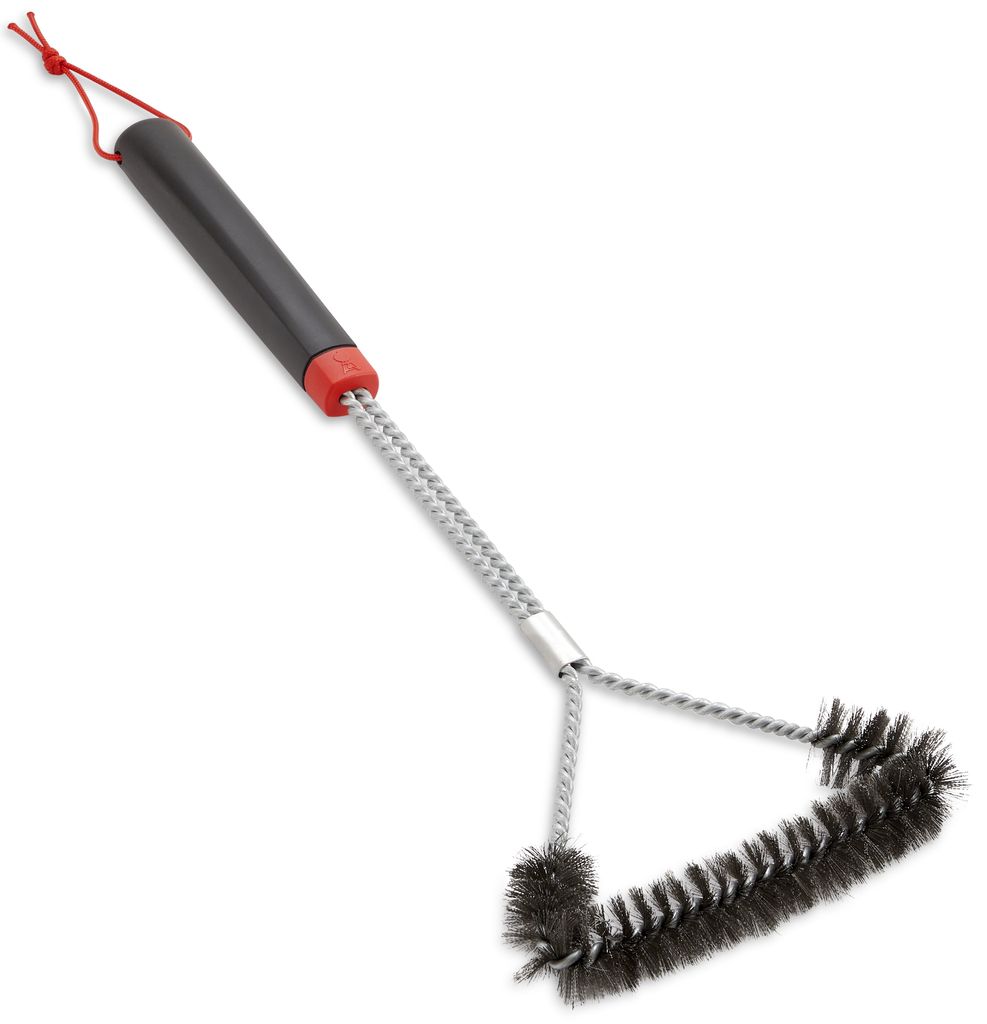 Weber třístranný kartáč na čištění roštů 46 cm - Supergrily.cz Weber třístranný kartáč na čištění roštů 46 cm - Supergrily.cz