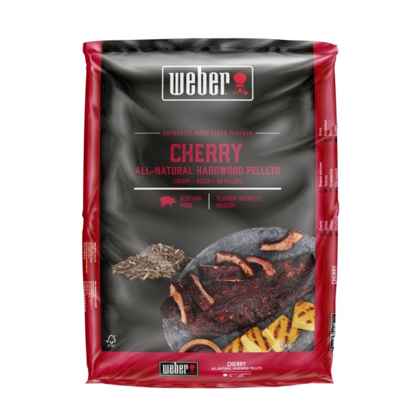 Weber dřevěné přírodní pelety TŘEŠEŇ