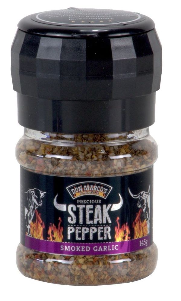 Don Marco´s BBQ Steakový pepř Don Marco’s Smoked Garlic Don Marco´s BBQ Steakový pepř Don Marco’s Smoked Garlic