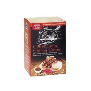 Bradley Smoker Udící briketky Premium Chili Cumin - 48ks - Supergrily.cz