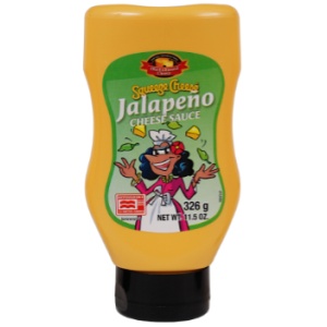 Sýrová omáčka Jalapeno Squeeze Cheese - Supergrily.cz
