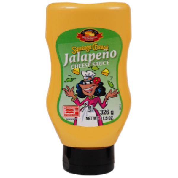 Sýrová omáčka Jalapeno Squeeze Cheese - Supergrily.cz