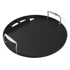 Celoplošná litinová plancha pro kotlové grily Weber 57 cm - Supergrily.cz