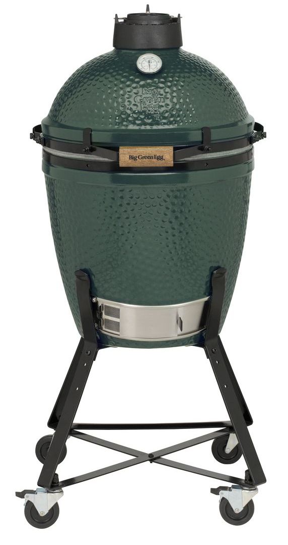 Keramický gril Big Green Egg Medium s pojízdným stojanem - Supergrily.cz Keramický gril Big Green Egg Medium s pojízdným stojanem - Supergrily.cz