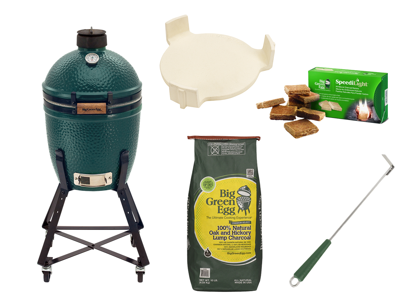 Keramický gril Big Green Egg Small - balíček "Easy start" - Supergrily.cz Keramický gril Big Green Egg Small - balíček "Easy start" - Supergrily.cz