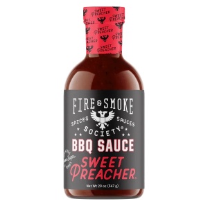 Fire & Smoke BBQ omáčka Fire&Smoke Sweet Preacher
