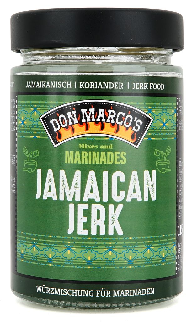 Don Marco´s BBQ Grilovací koření Don Marco´s Jamaican Jerk Don Marco´s BBQ Grilovací koření Don Marco´s Jamaican Jerk