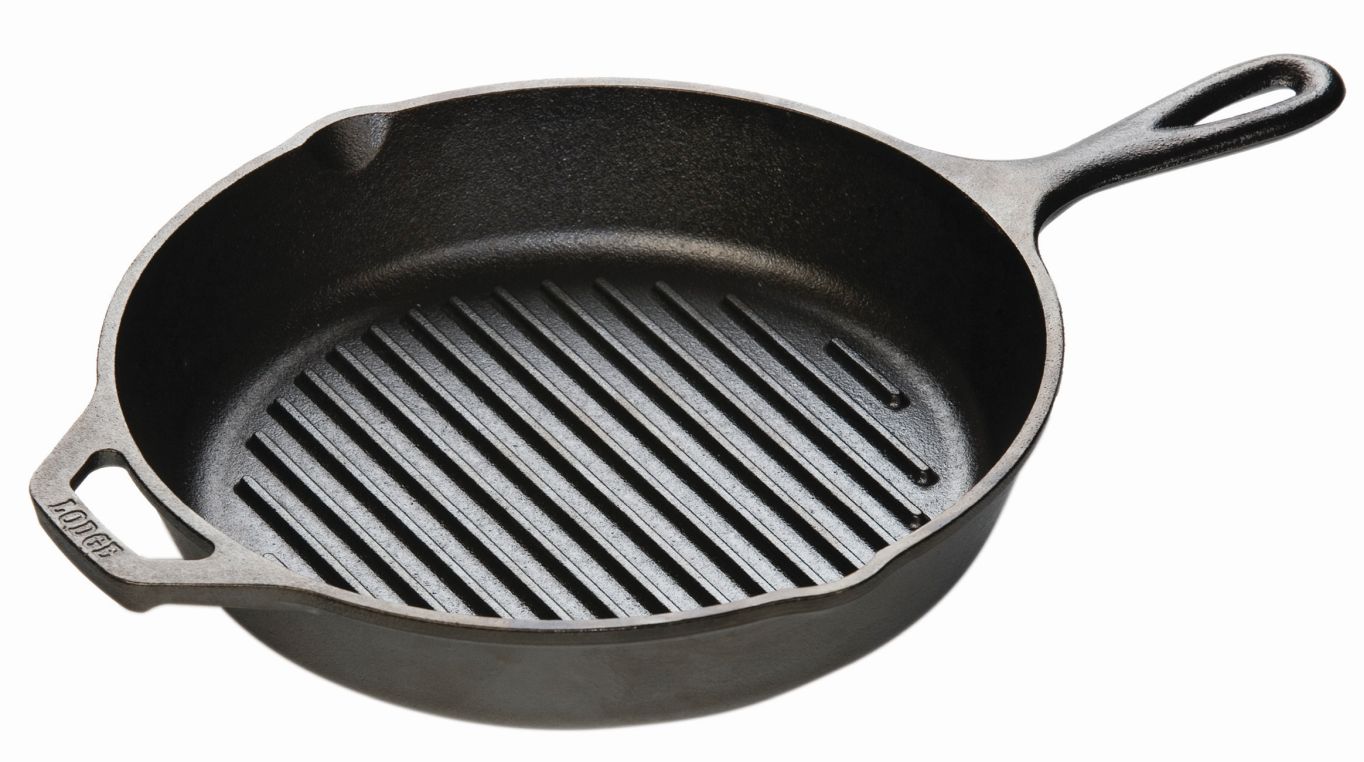 Litinová grilovací pánev Lodge 26 cm - Supergrily.cz Litinová grilovací pánev Lodge 26 cm - Supergrily.cz