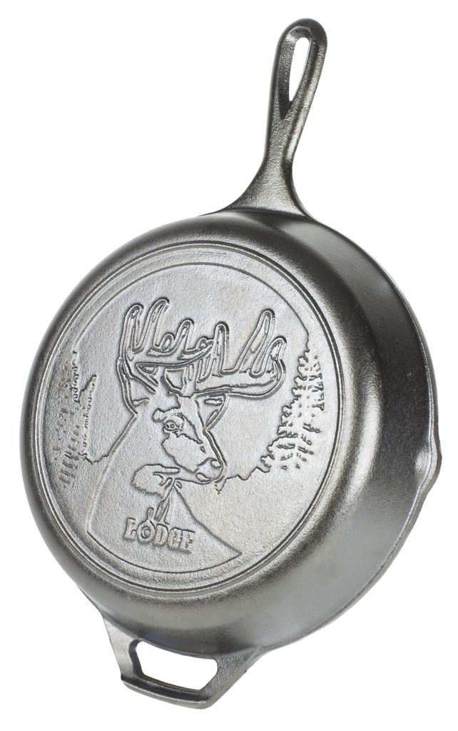 Litinová pánev Lodge 26 cm - Deer - Supergrily.cz