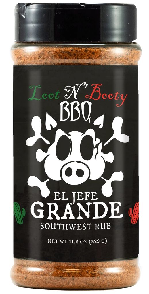BBQ koření Loot N' Booty BBQ El Jefe Grnde Southwest Rub BBQ koření Loot N' Booty BBQ El Jefe Grnde Southwest Rub