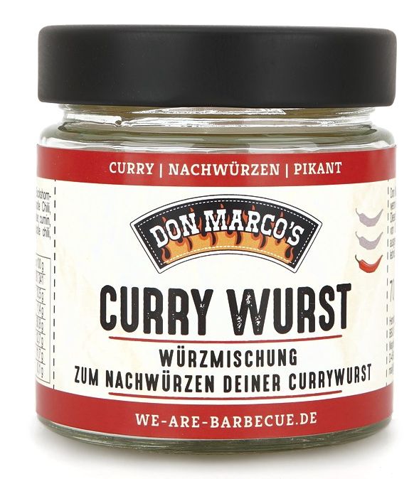 Don Marco´s BBQ Kořenící směs Don Marco´s Curry Wurst