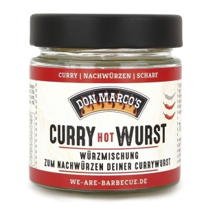 Don Marco´s BBQ Kořenící směs Don Marco´s Curry Wurst HOT