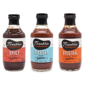 BBQ omáčky Franklin Barbecue 3 ks - Supergrily.cz