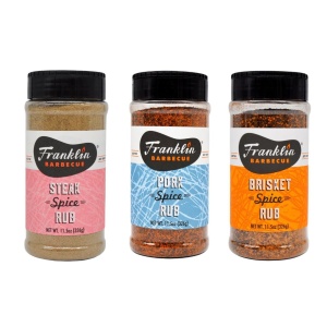 Grilovací koření Franklin Barbecue 3 ks - Supergrily.cz