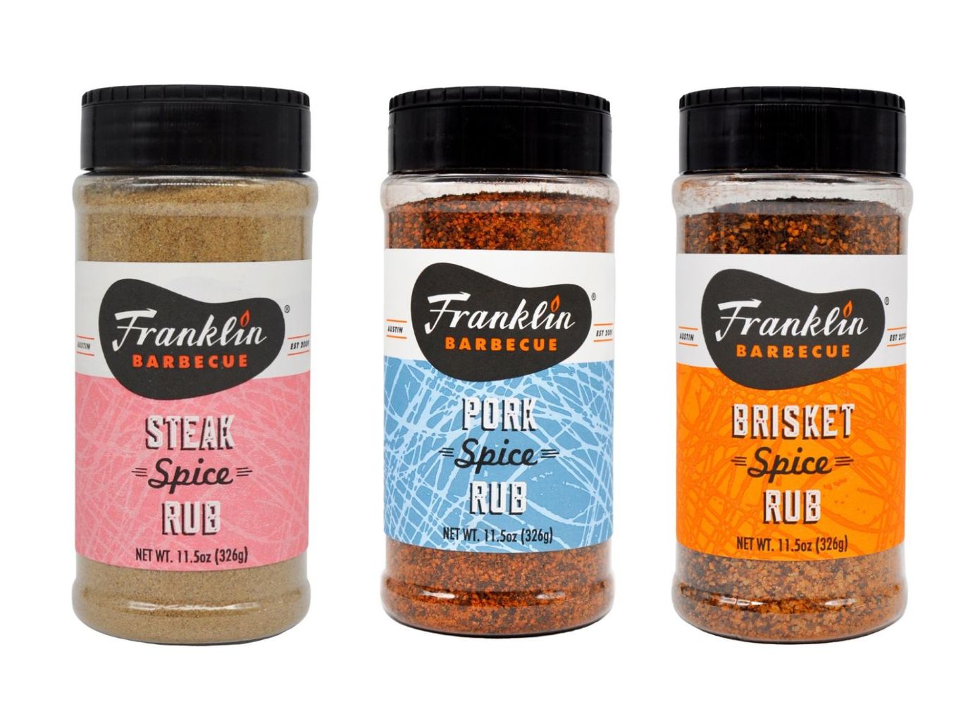 Grilovací koření Franklin Barbecue 3 ks - Supergrily.cz