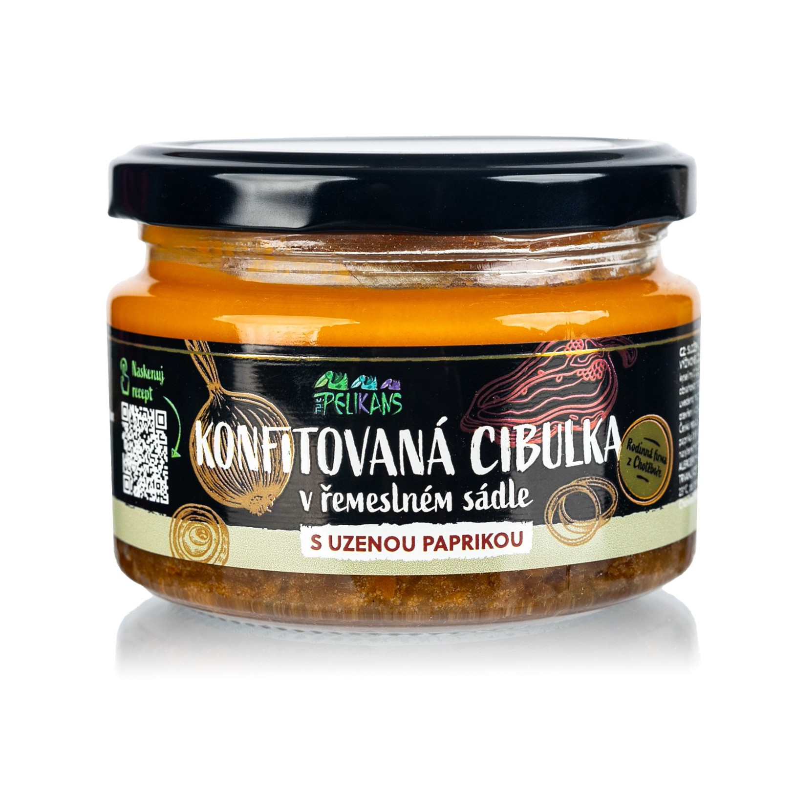 The Pelikans Konfitovaná cibulka s uzenou paprikou The Pelikans Konfitovaná cibulka s uzenou paprikou