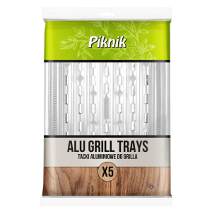 Piknik grilovací tácek 23 x 34 cm, 5 ks