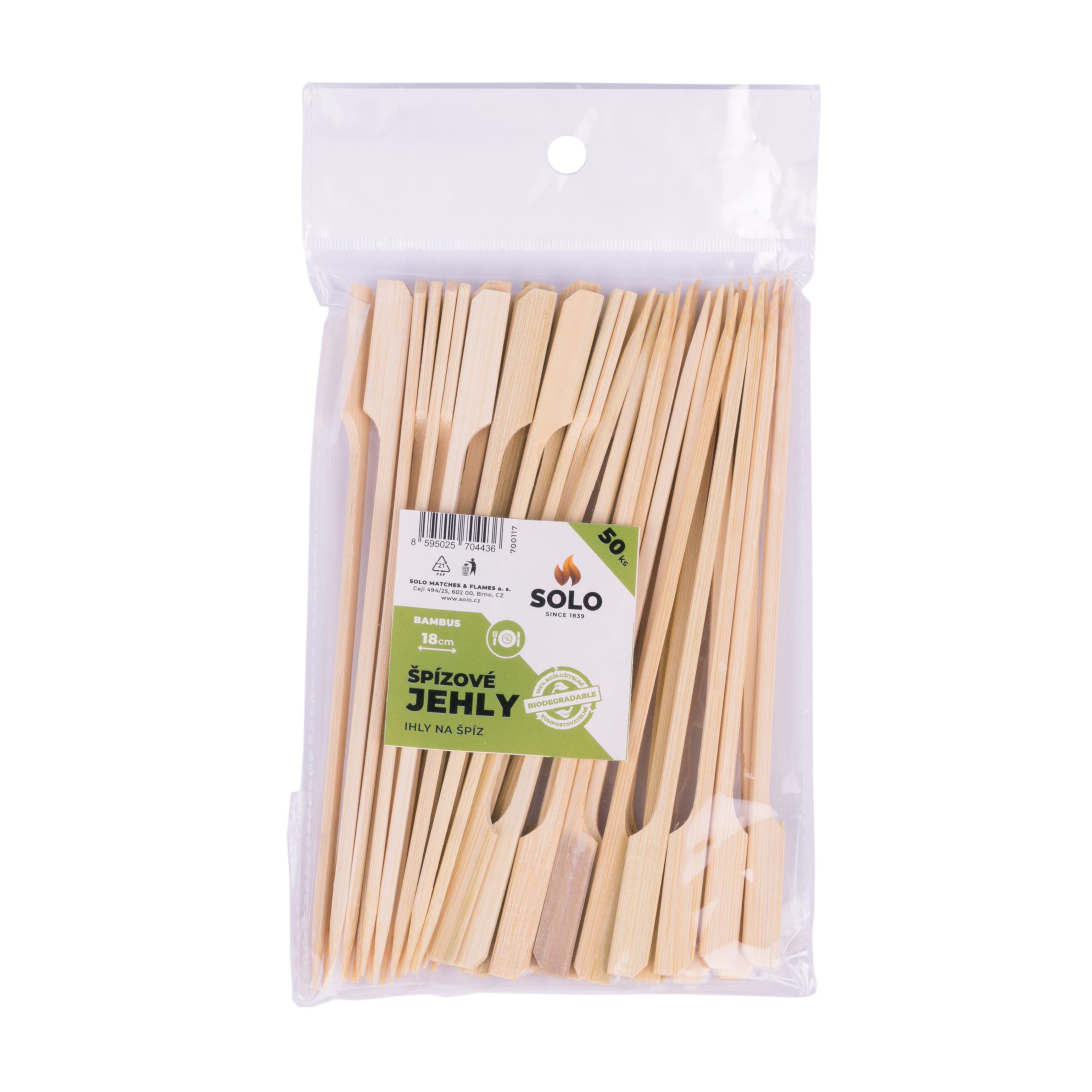 SOLO špízová jehla 18 cm SOLO špízová jehla 18 cm