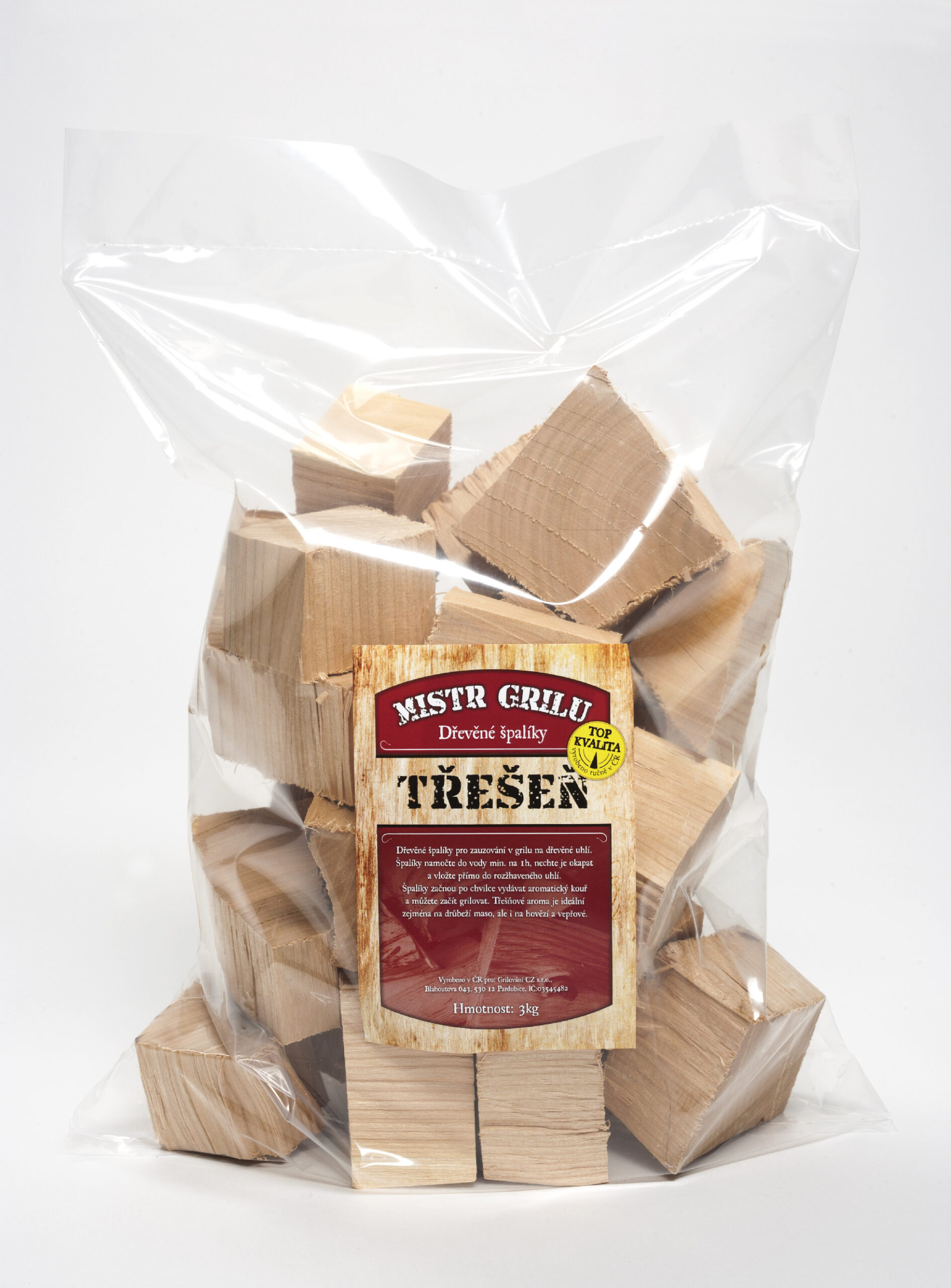 Mistr grilu Dřevěné špalíky k uzení - TŘEŠEŇ Mistr grilu Dřevěné špalíky k uzení - TŘEŠEŇ