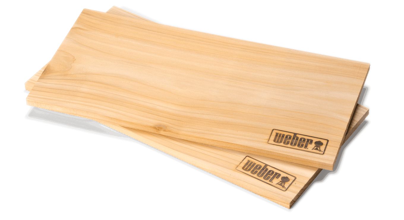 Cedrová prkénka Weber 40 x 15 cm