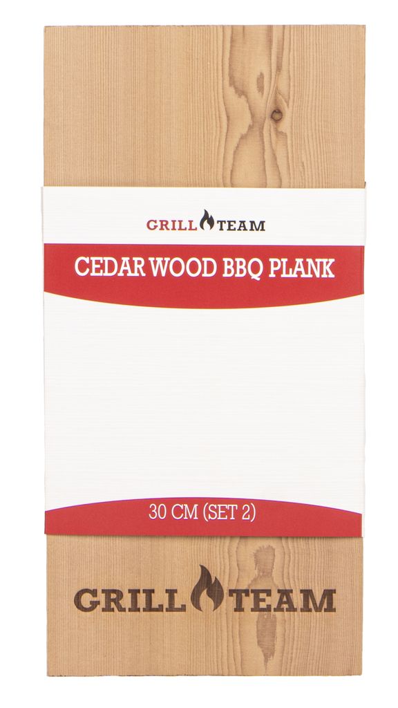 Cedrová grilovací prkénka GrillTeam 30 x 15 cm
