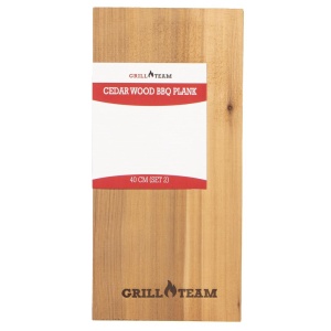 Cedrová grilovací prkénka GrillTeam 40 x 20 cm