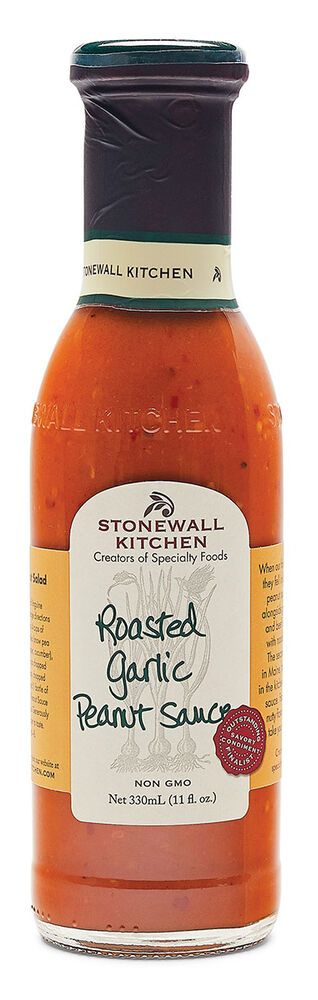 Grilovací omáčka Stonewall Kitchen s arašídy a pečeným česnekem - Supergrily.cz